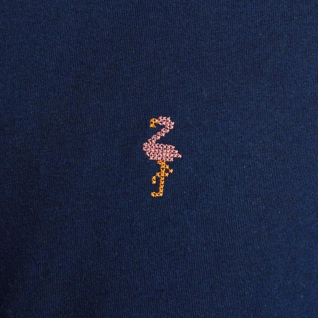 Camiseta Revolution 1364 Fla Navy Melange - ECRU