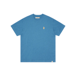 Camiseta Revolution 1366 LUC Blue Melange - ECRU