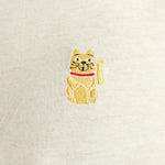 Camiseta Revolution 1366 LUC Off White Melange - ECRU