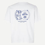 Camiseta Samsøe Samsøe Future 11725 Earth - ECRU