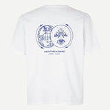 Camiseta Samsøe Samsøe Future 11725 Earth - ECRU