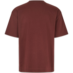 Camiseta SAMSØE SAMSØE Joel T-Shirt 11415 Bitter Chocolate — espalda