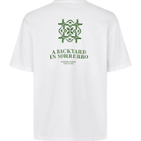 Camiseta SAMSØE SAMSØE Sajes T-Shirt 11725 Green Tile — espalda