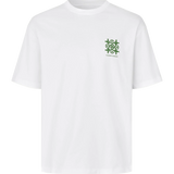 Camiseta SAMSØE SAMSØE Sajes T-Shirt 11725 Green Tile — frente