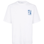 Camiseta Samsøe Samsøe Sawind uni White Earth Beat - ECRU