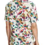Camiseta Scotch and Soda Regular Fit Algodón Orgánico Print Allover - ECRU