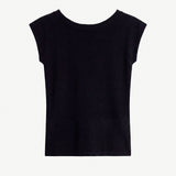 Camiseta SKFK Aroa Negro - ECRU