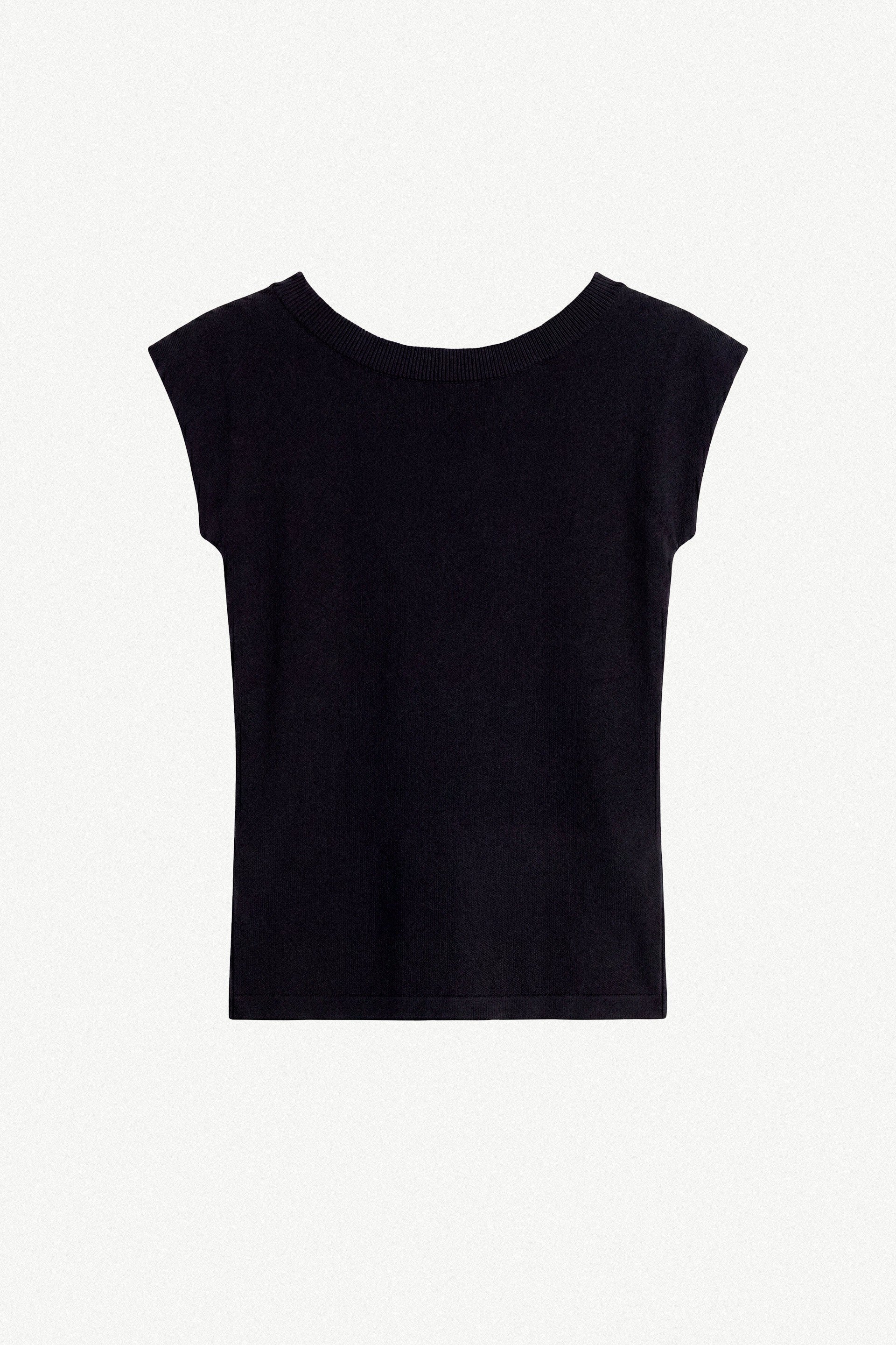 Camiseta SKFK Aroa Negro - ECRU