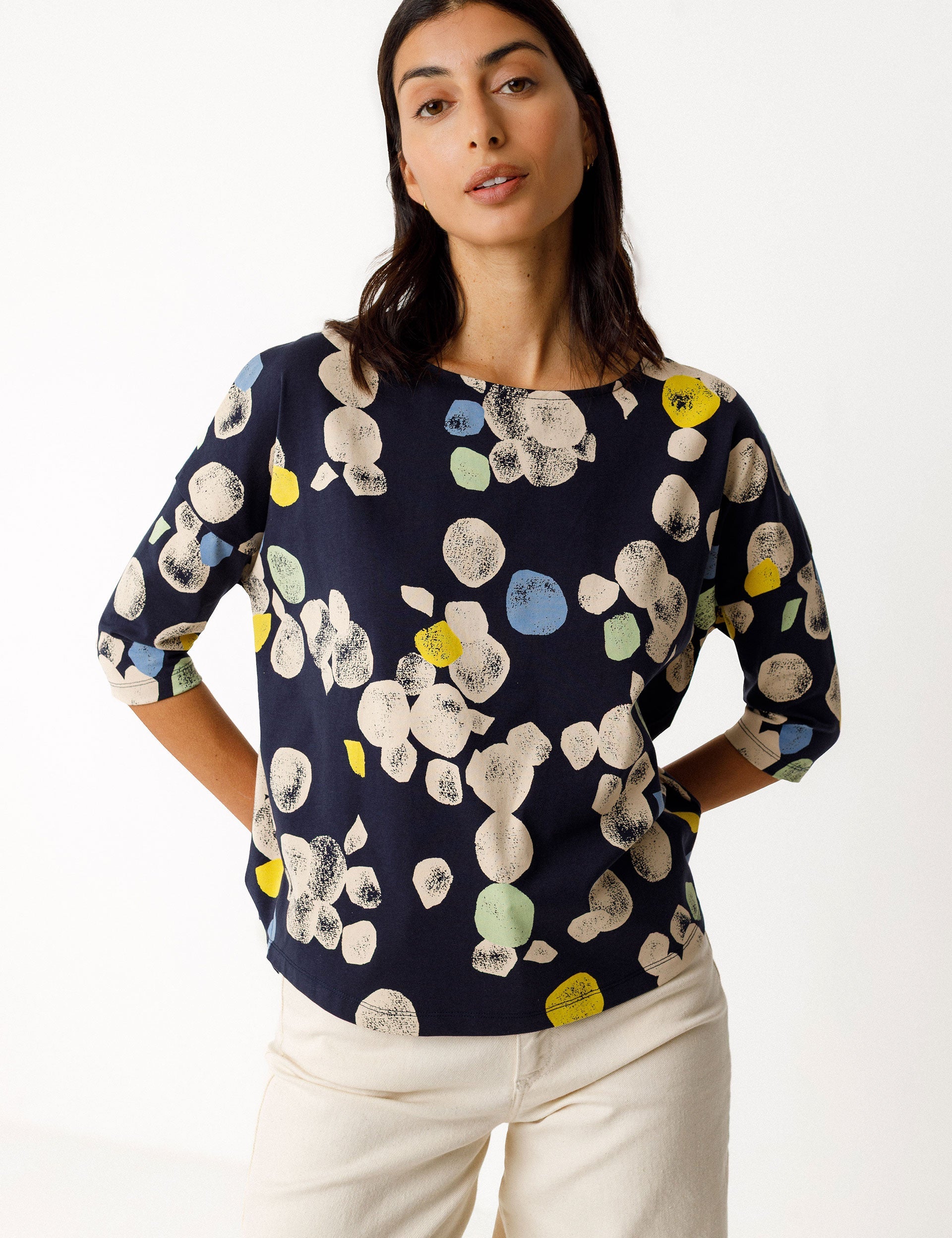 Camiseta SKFK Ekiza Cell - ECRU
