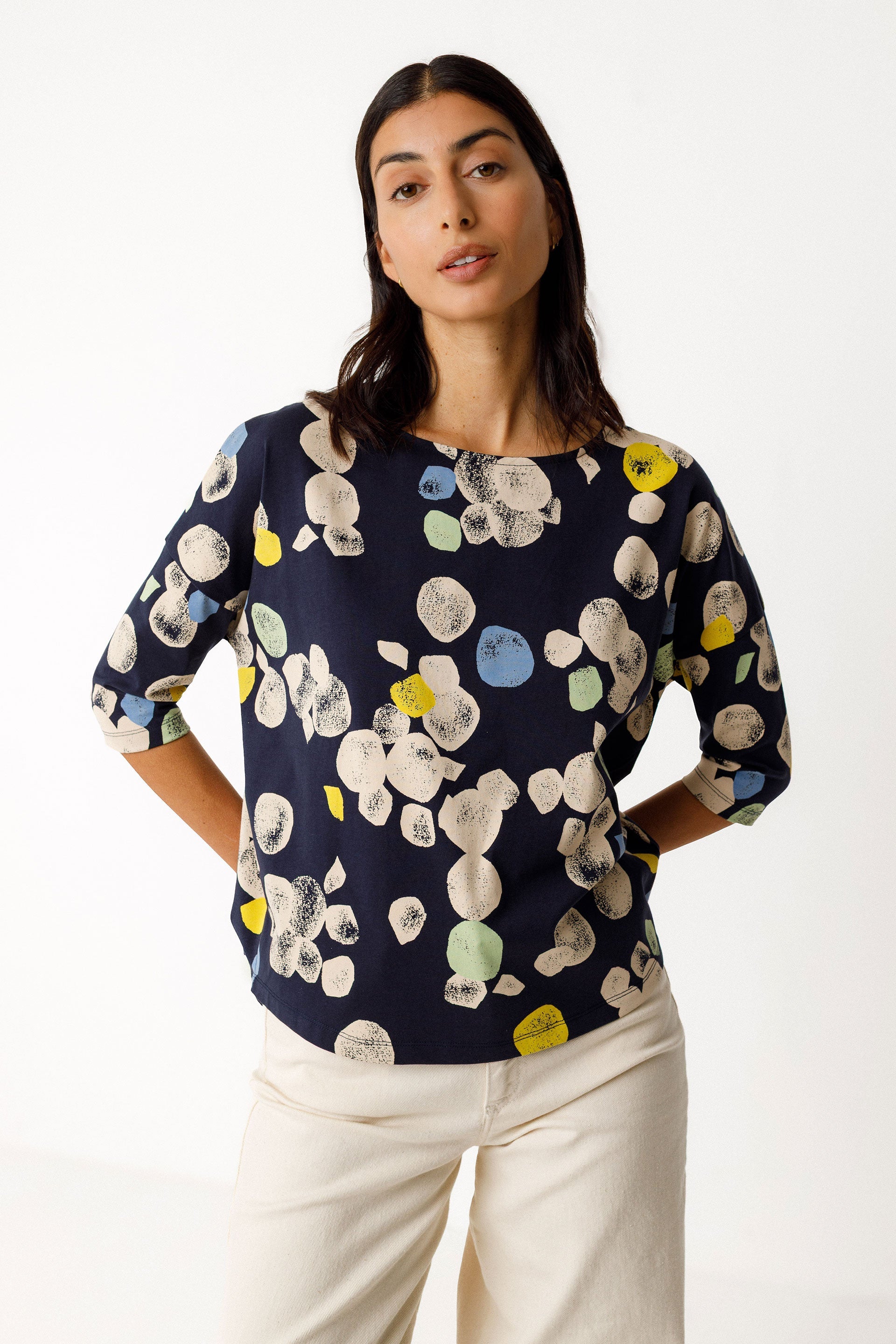 Camiseta SKFK Ekiza Cell - ECRU