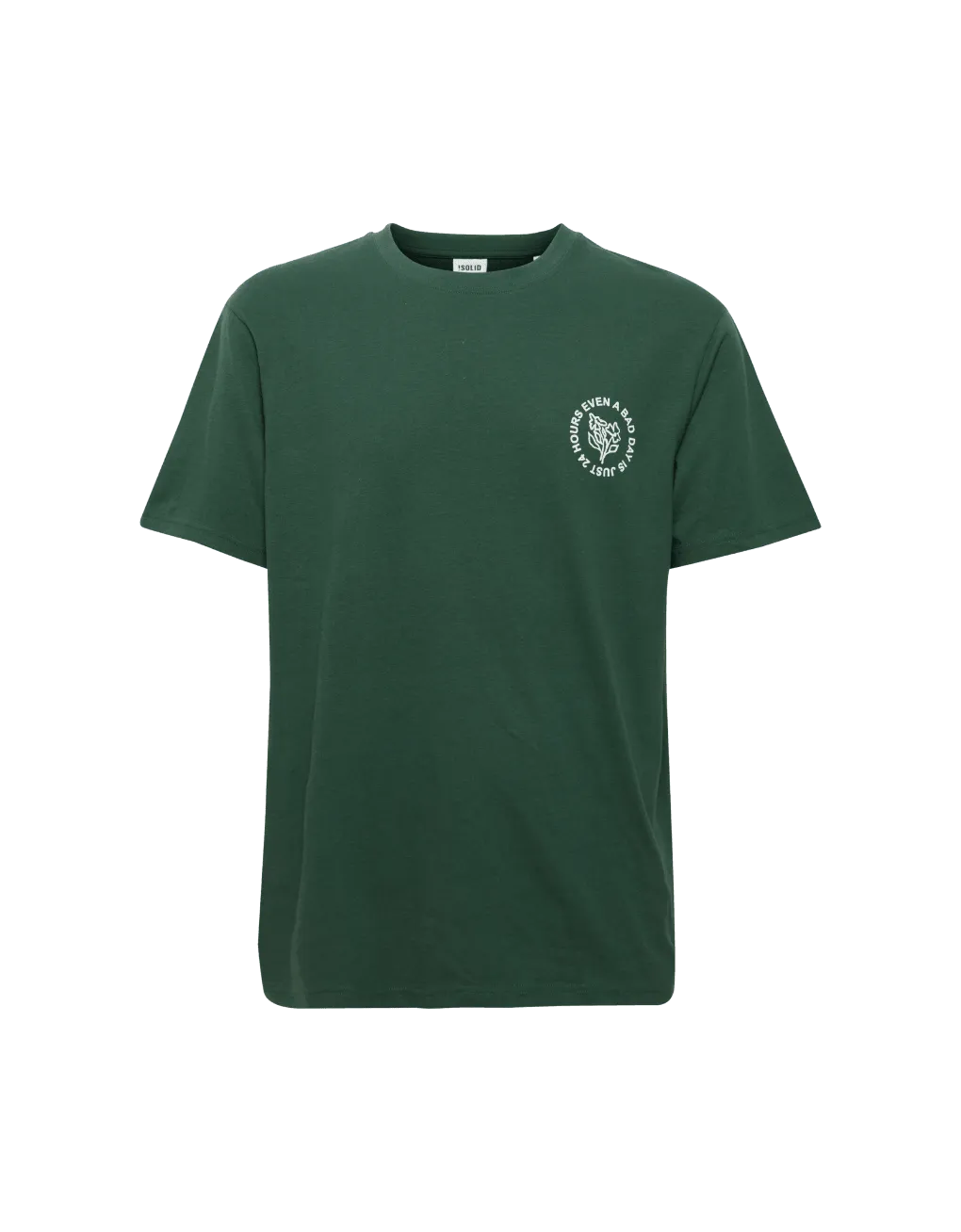 Camiseta !Solid Gekko Pineneedle - ECRU