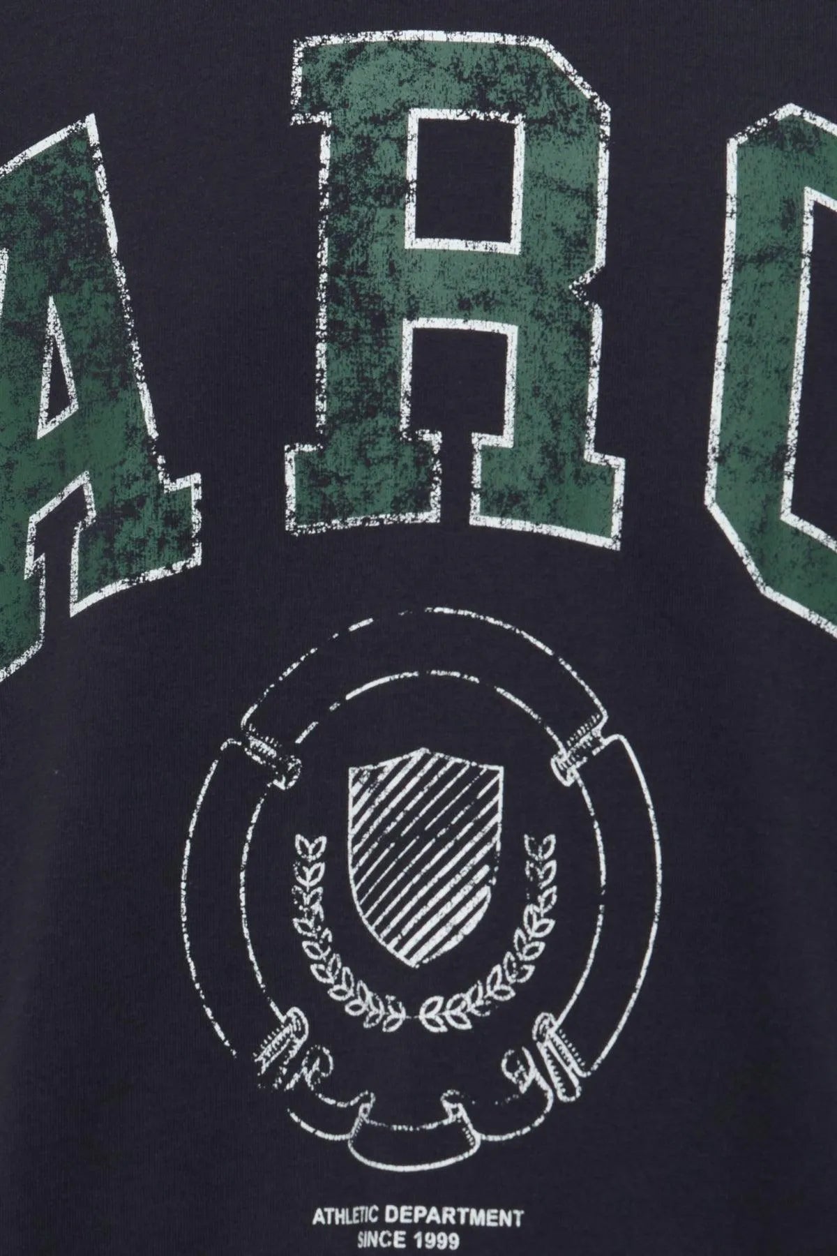 Camiseta !Solid Gendo Insignia Blue - ECRU