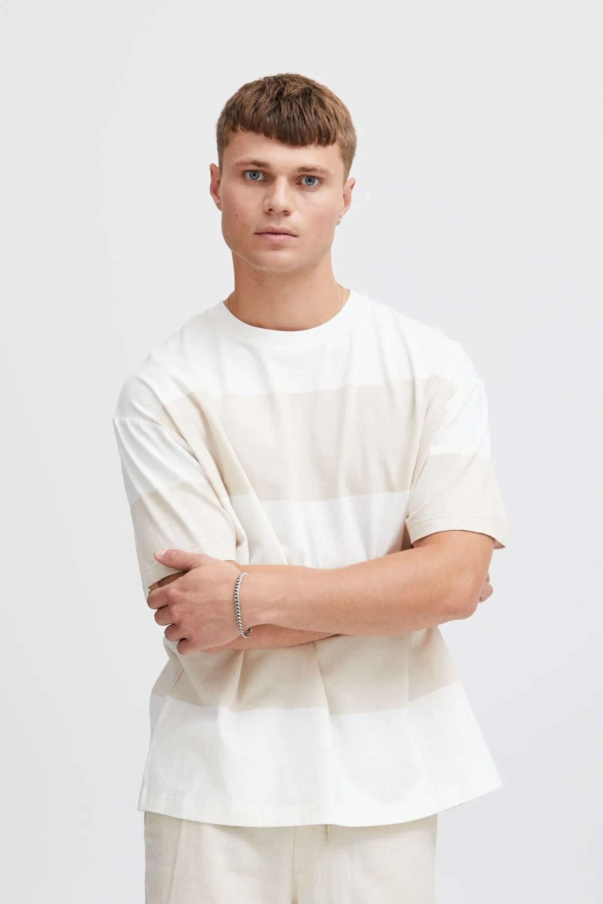 Camiseta !Solid Ijam Oatmeal - ECRU