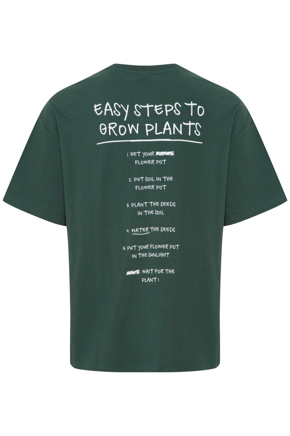 Camiseta !Solid Imsir Garden Topiary - ECRU