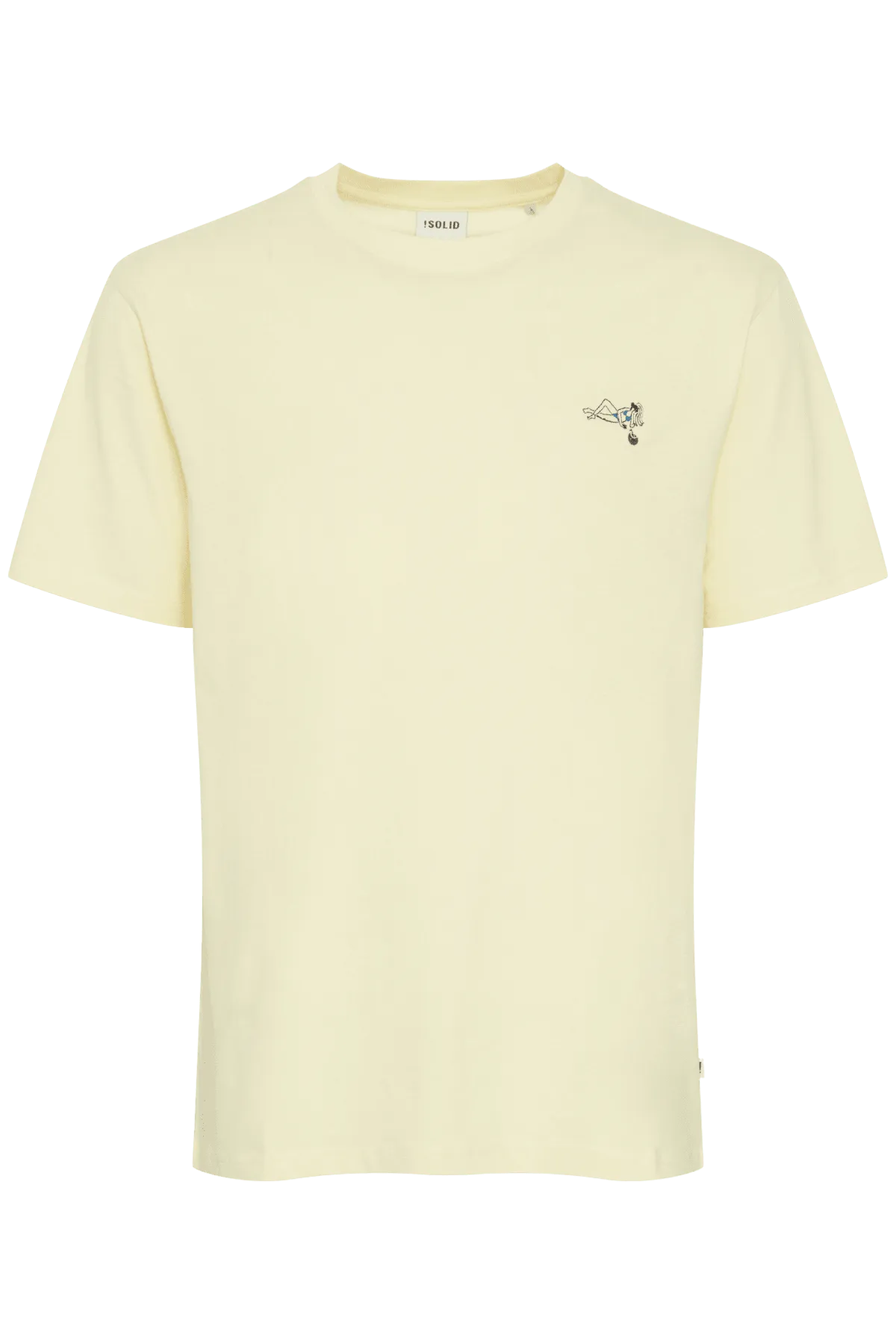 Camiseta !Solid Ishan Anise Flower - ECRU