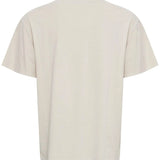 Camiseta !Solid Ismael Oatmeal - ECRU