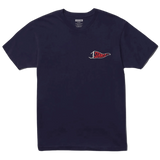Camiseta Stance Free Bird Navy - ECRU