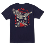 Camiseta Stance Free Bird Navy - ECRU