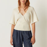 Camiseta SKFK Tala GOTS Crema