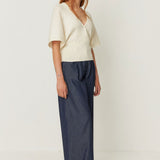 Camiseta SKFK Tala GOTS Crema