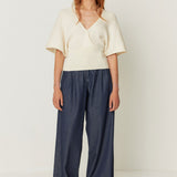 Camiseta SKFK Tala GOTS Crema