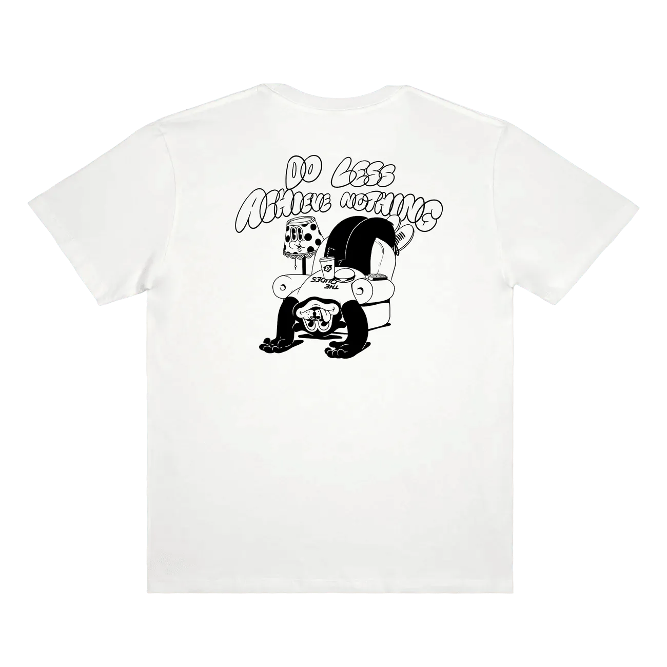 Camiseta The Dudes Achieve Nothing - ECRU