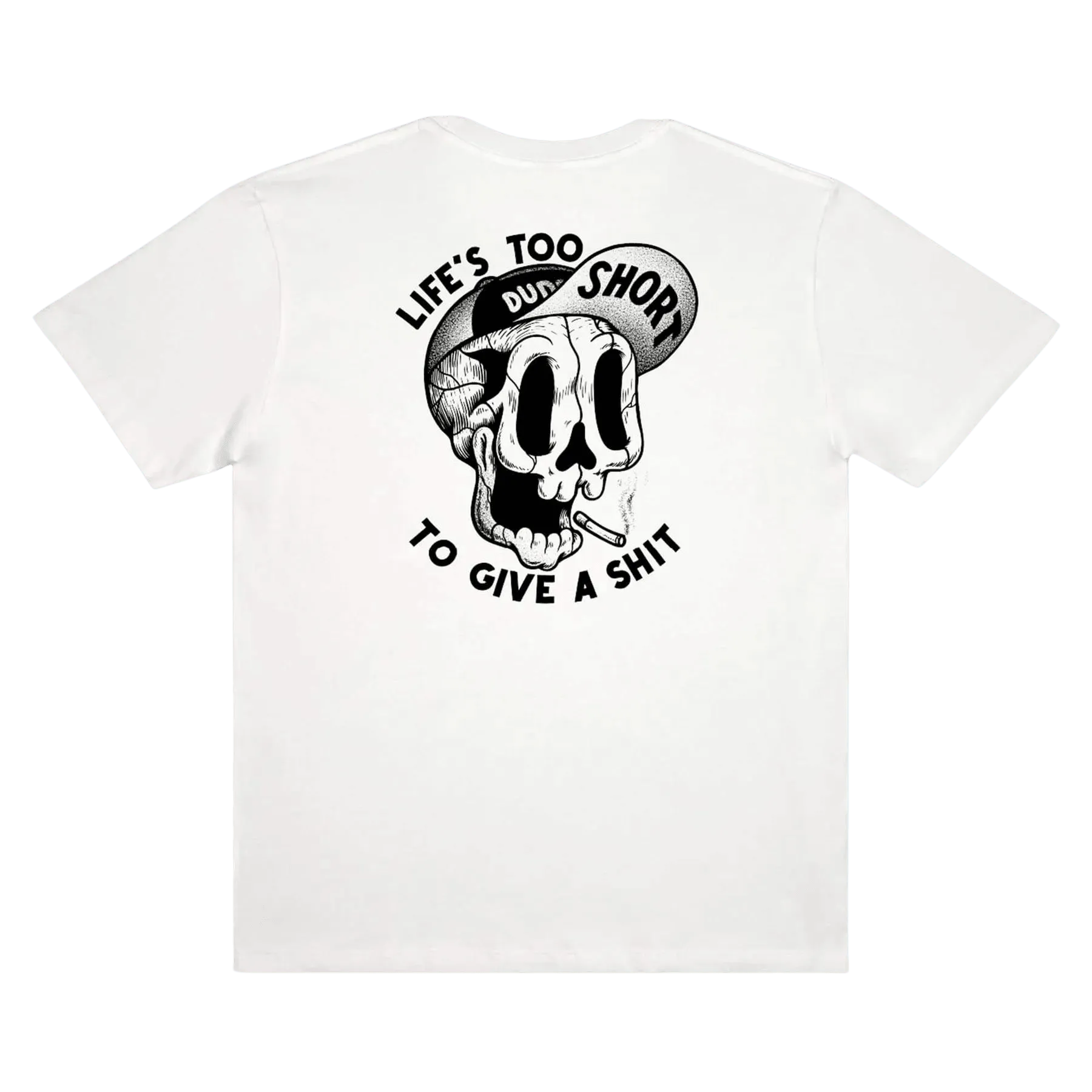 Camiseta The Dudes Too Short Smokes - ECRU