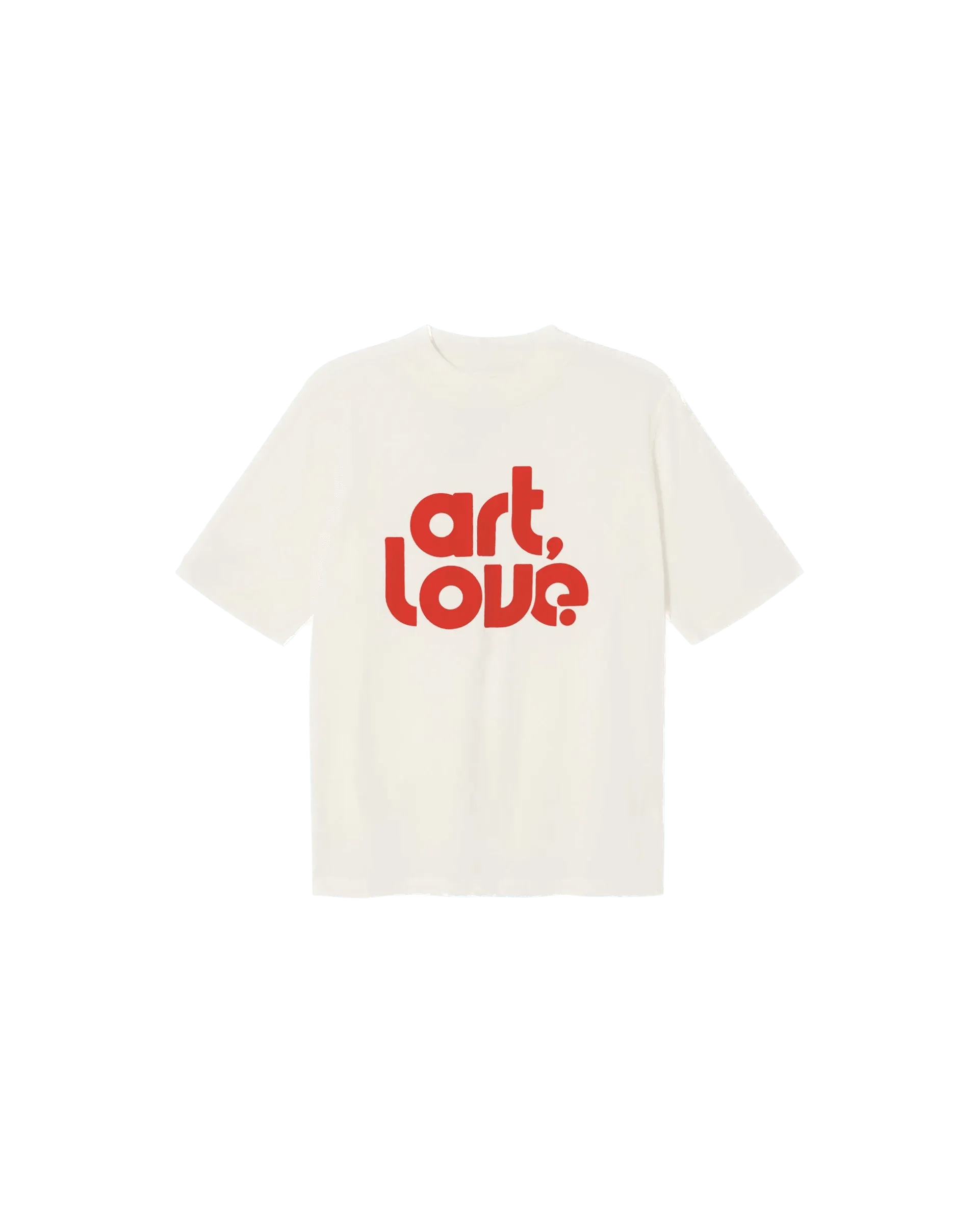 Camiseta Thinking Mu Blanca Art-Love Mock - ECRU