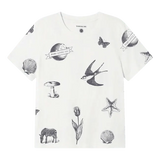 Camiseta Thinking Mu Mama Ida - ECRU