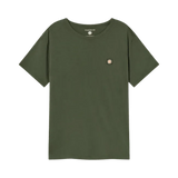 Camiseta Thinking Mu Verde Sol Espalda Coral - ECRU