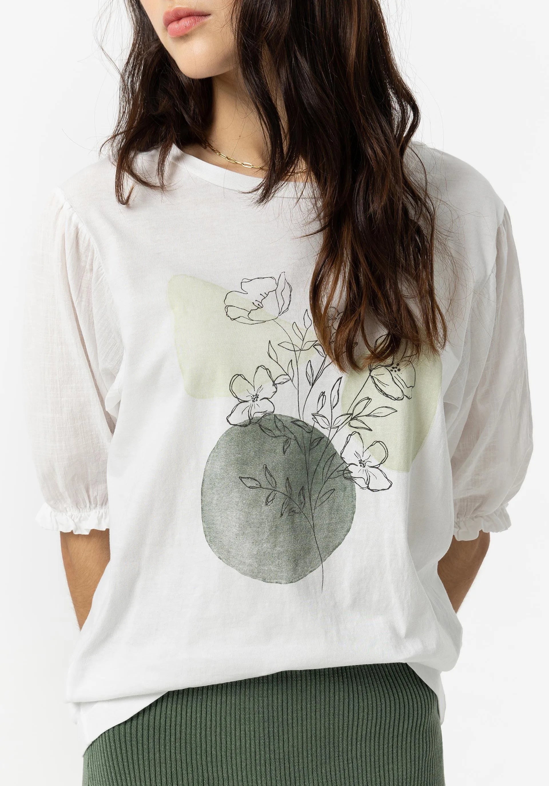 Camiseta TIFFOSI Belita - ECRU