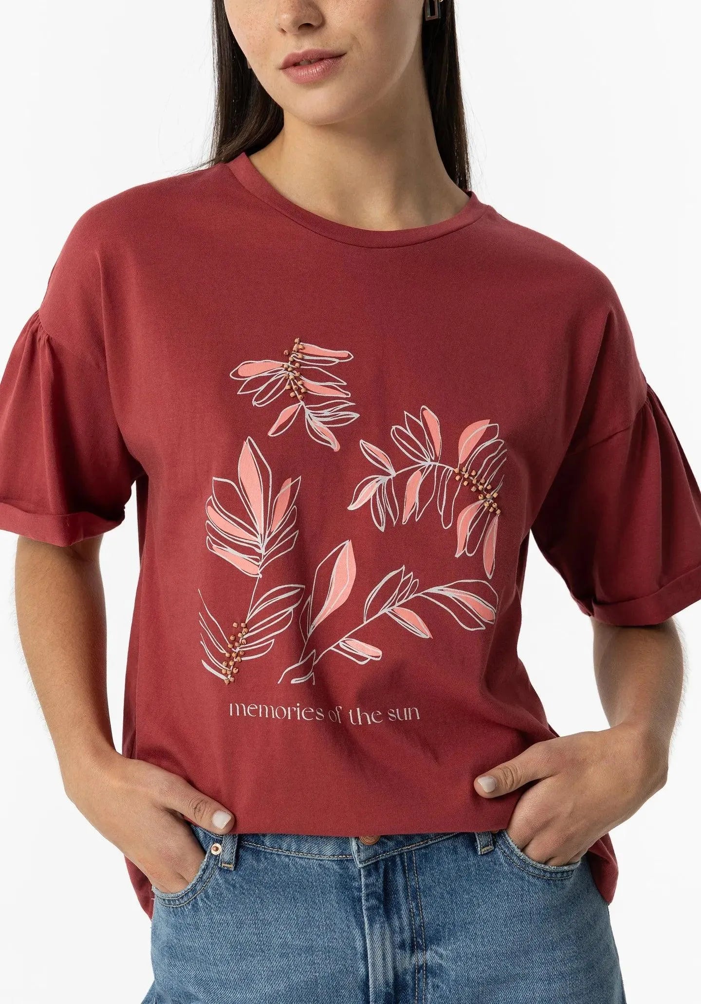 Camiseta TIFFOSI Filo 1 - ECRU