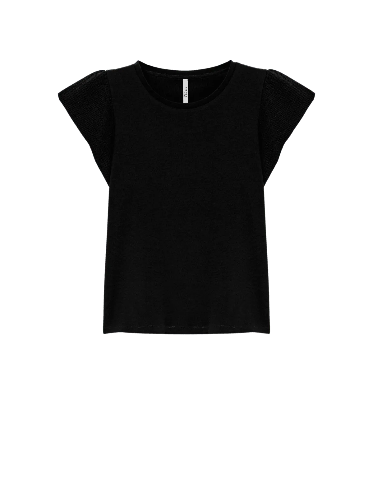 Camiseta TIFFOSI Kira 13 Negra - ECRU