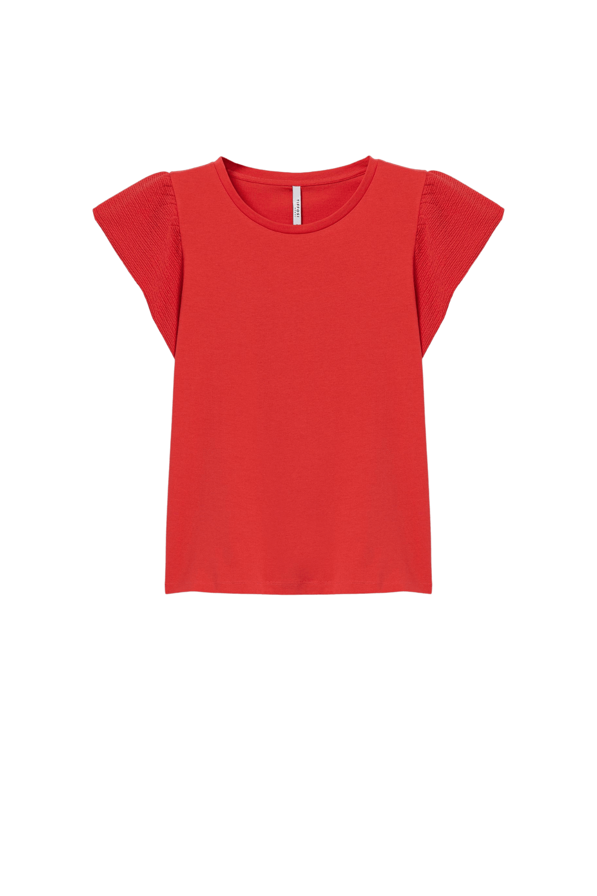 Camiseta TIFFOSI Kira 13 Roja - ECRU