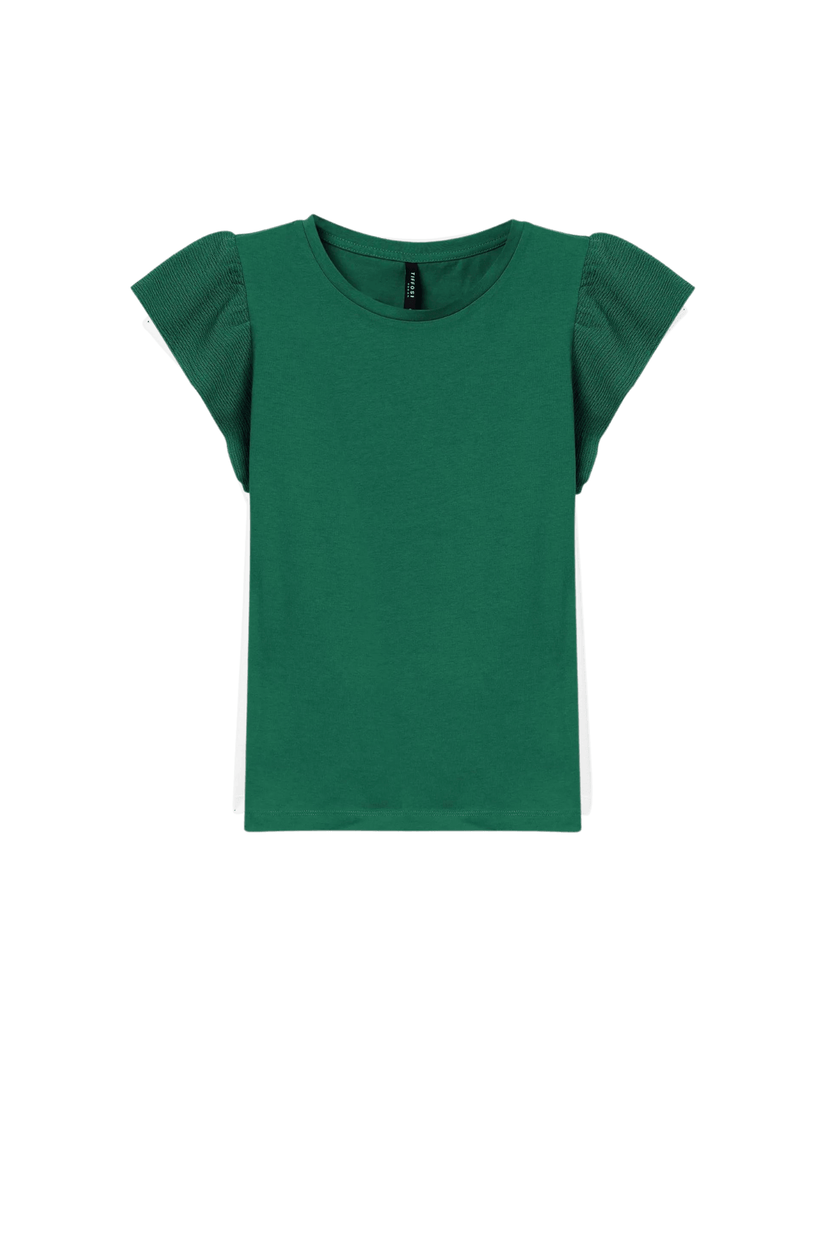 Camiseta TIFFOSI Kira 13 Verde - ECRU