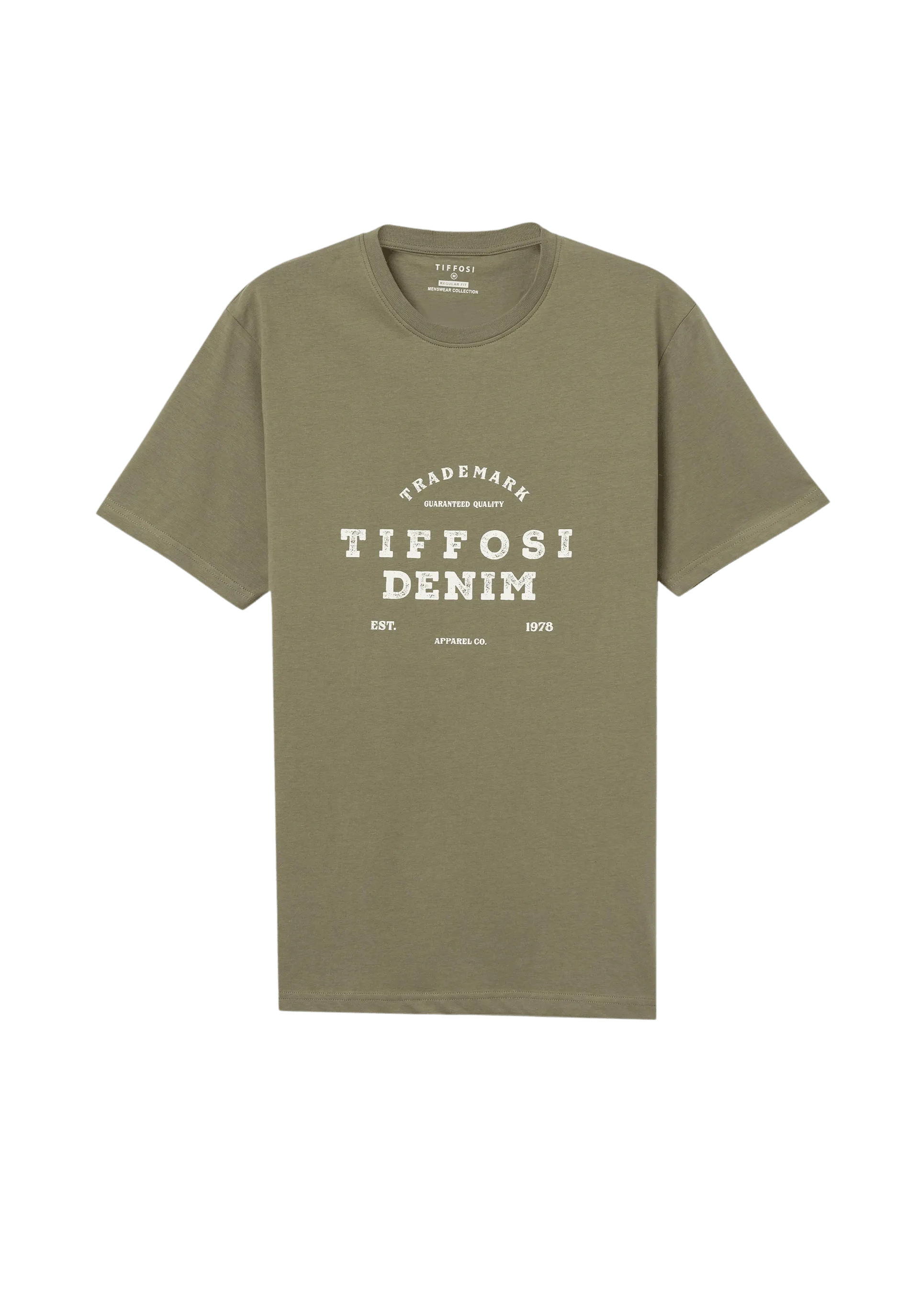 Camiseta TIFFOSI Korbin - ECRU