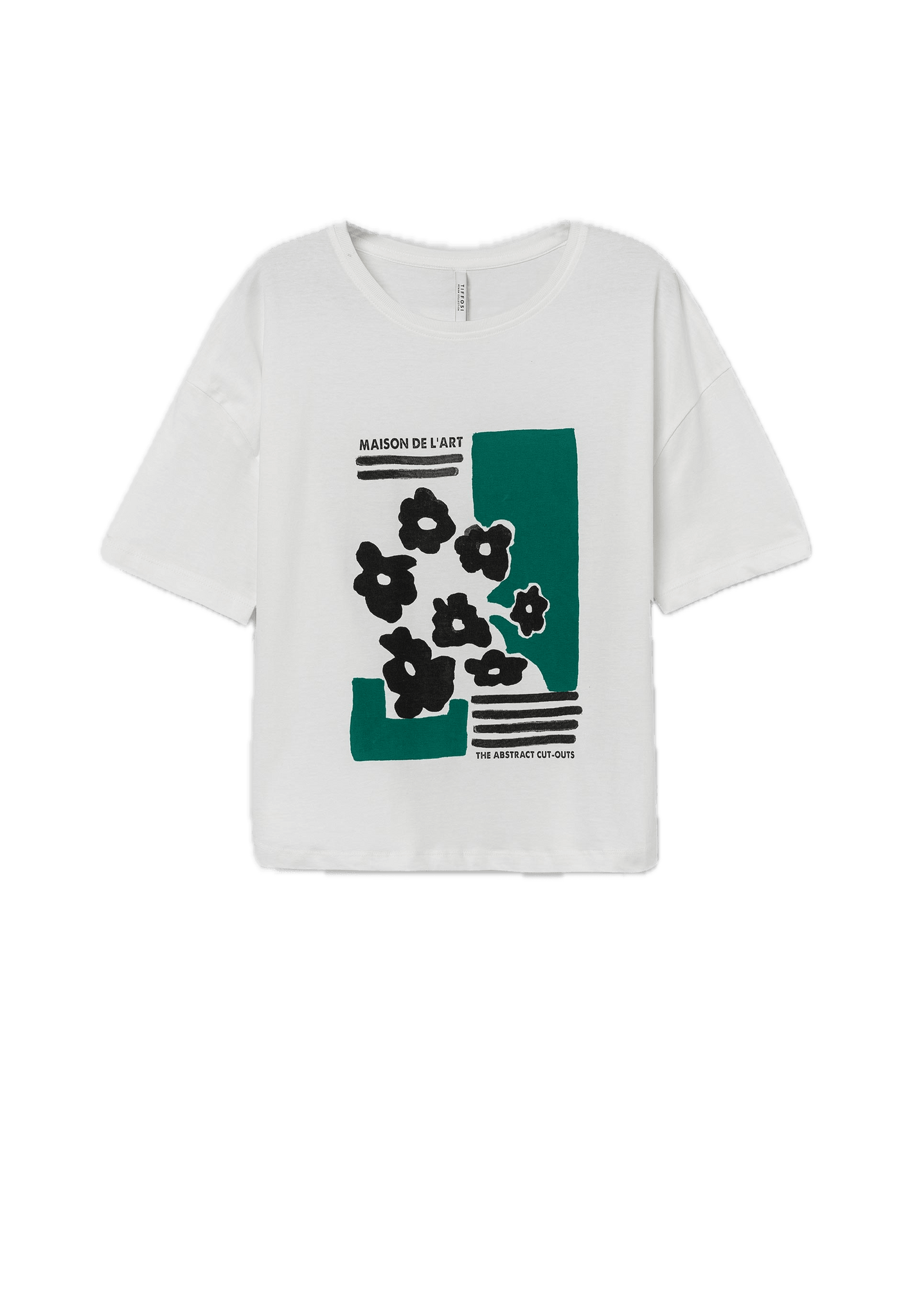 Camiseta Tiffosi River Blanco Brillante - ECRU