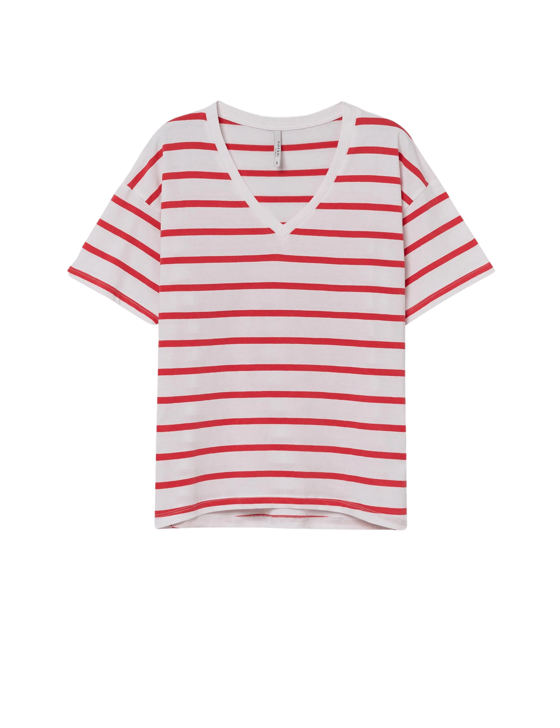 Camiseta Tiffosi Robie Lollipop - ECRU