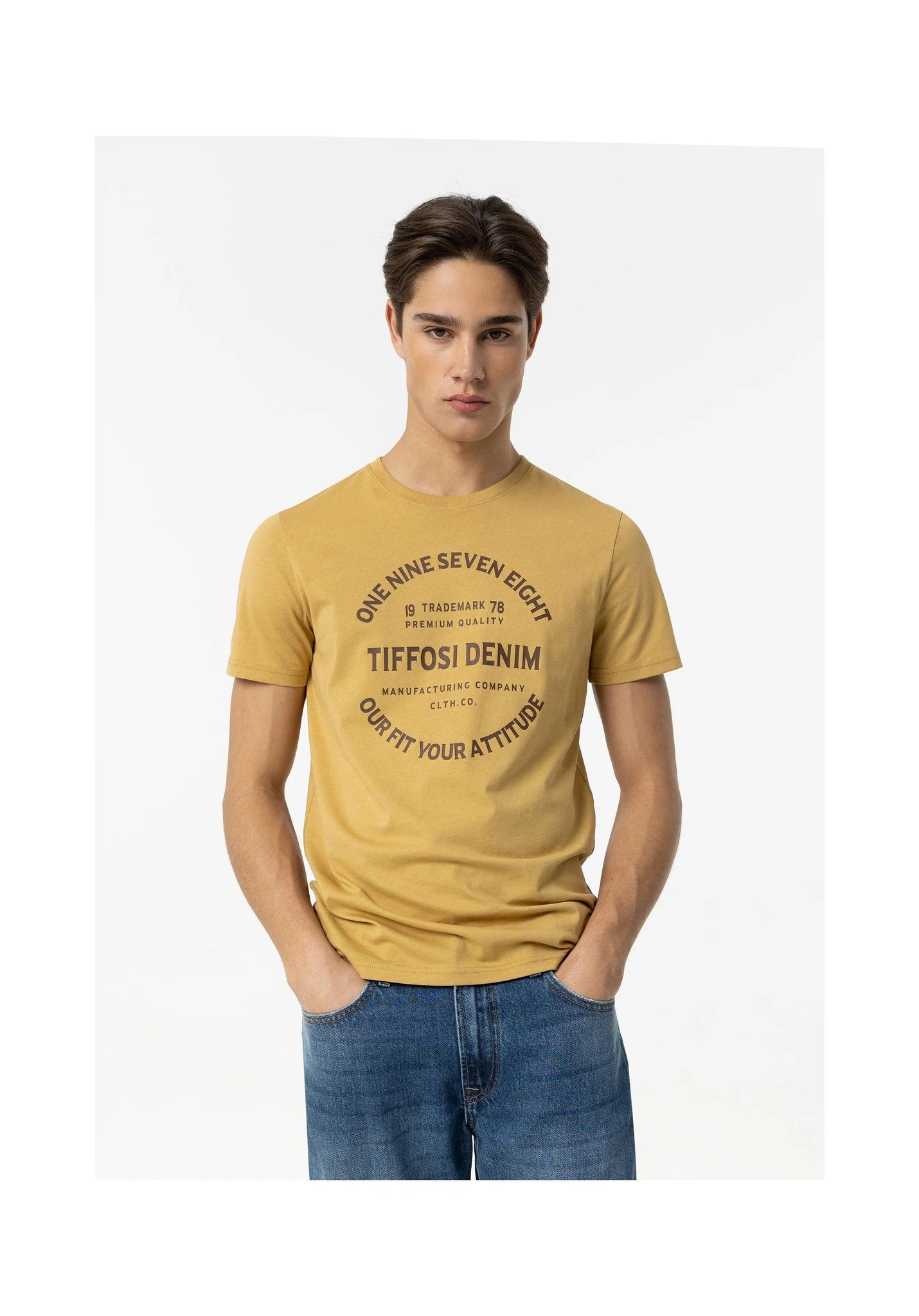 Camiseta TIFFOSI Toledo - ECRU