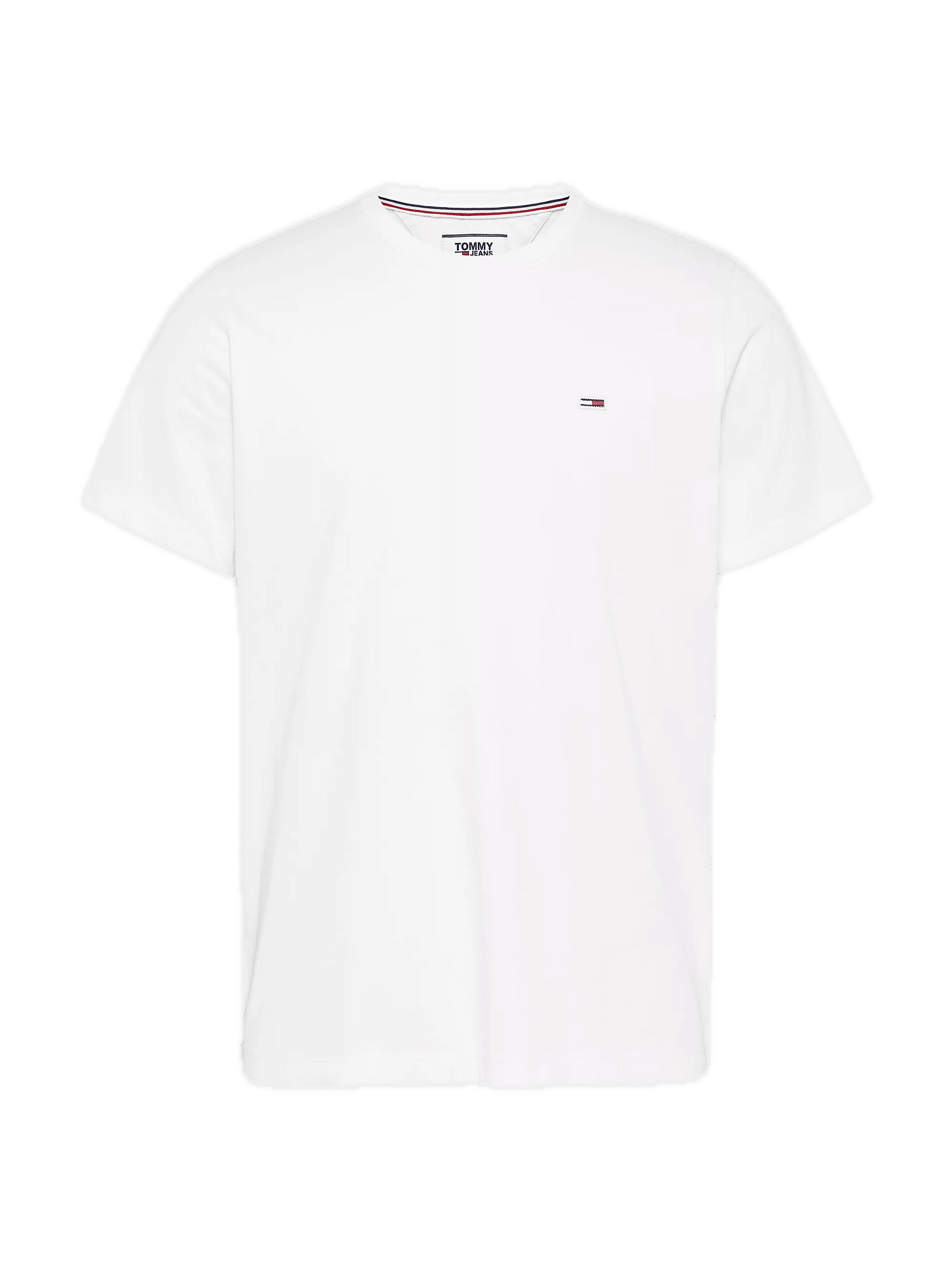 Camiseta Tommy Jeans Classics de Algodón Orgánica Blanca - ECRU