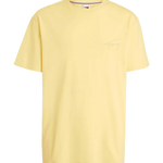 Camiseta Tommy Jeans con Logo Distintivo Bordado - ECRU