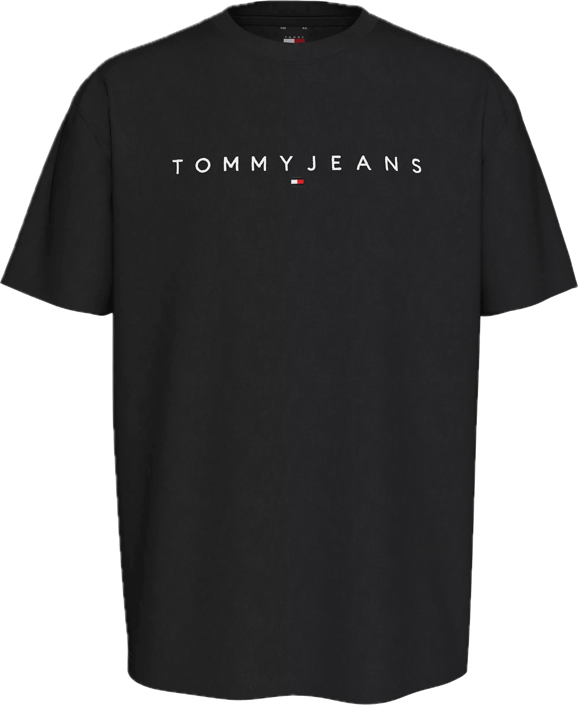 Camiseta Tommy Jeans Linear Logo - ECRU