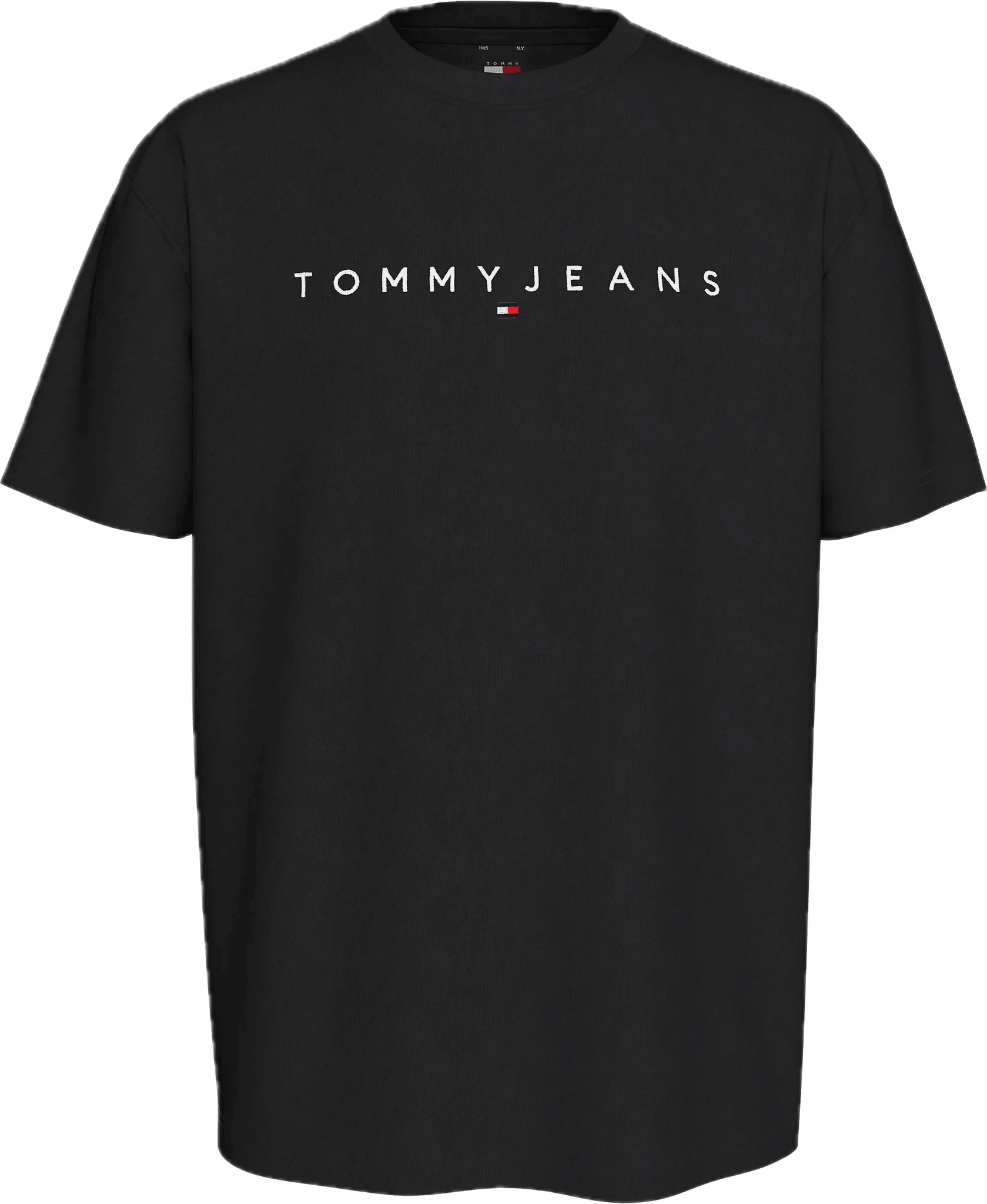 Camiseta Tommy Jeans Linear Logo - ECRU