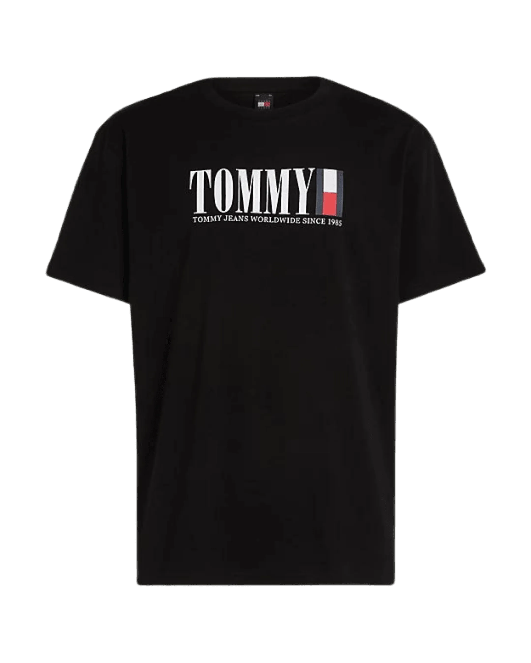 Camiseta Tommy Jeans Logo Black - ECRU