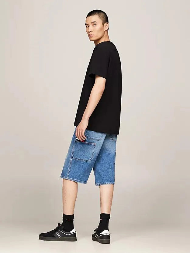 Camiseta Tommy Jeans Logo Black - ECRU