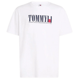 Camiseta Tommy Jeans Logo White - ECRU