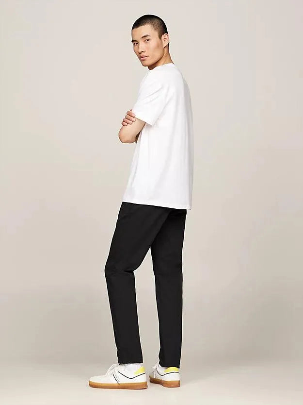 Camiseta Tommy Jeans Logo White - ECRU