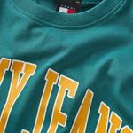 Camiseta Tommy Jeans Popcolor Varsity - ECRU