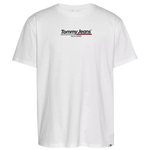 Camiseta Tommy Jeans Twist Flag - ECRU