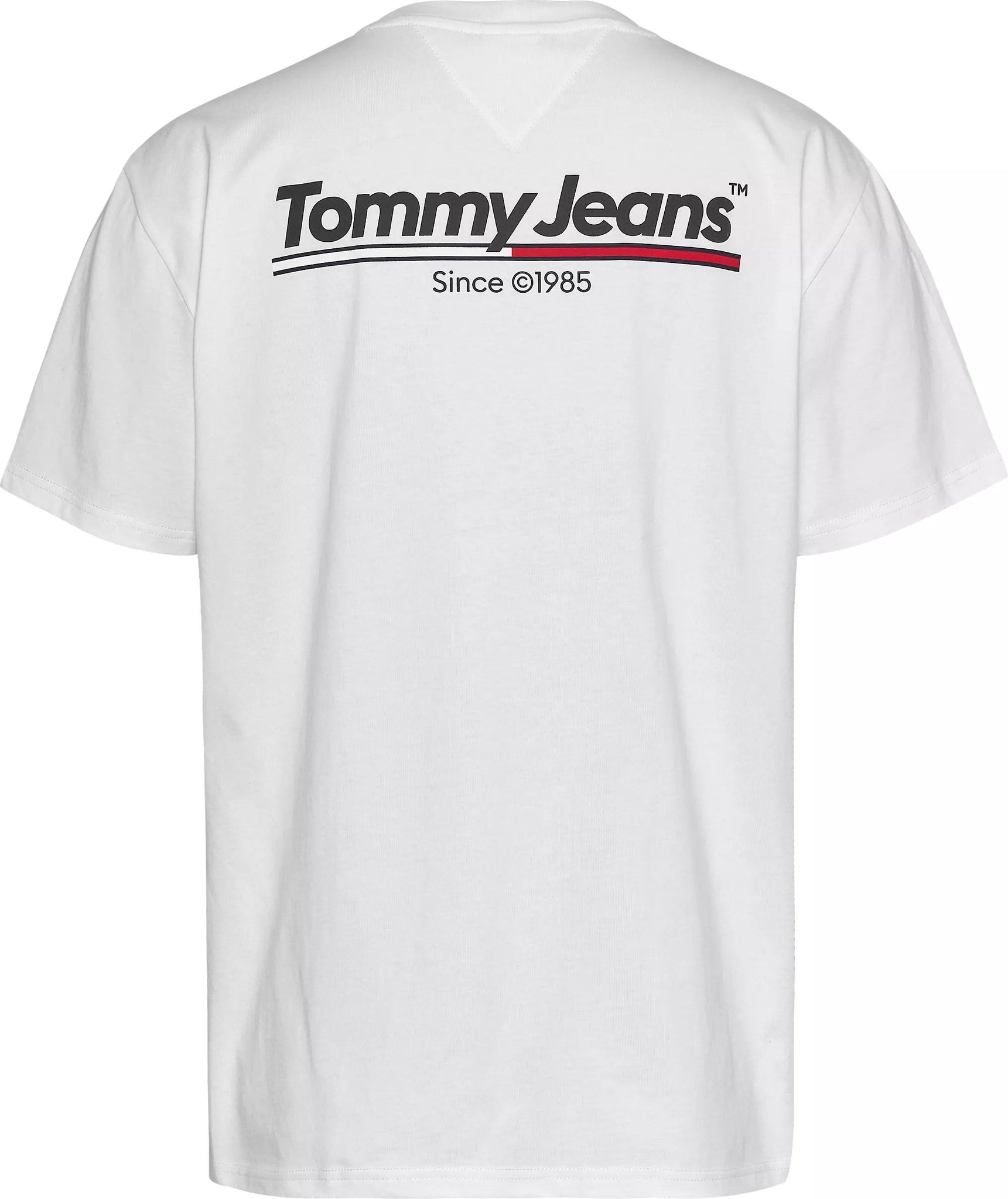 Camiseta Tommy Jeans Twist Flag - ECRU